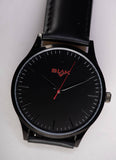 Iconic Black and Red Men's Watch