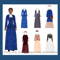 Harriet Tubman Paper Doll