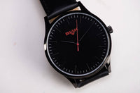 Iconic Black and Red Men's Watch