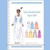 Dido Elizabeth Belle Paper Doll